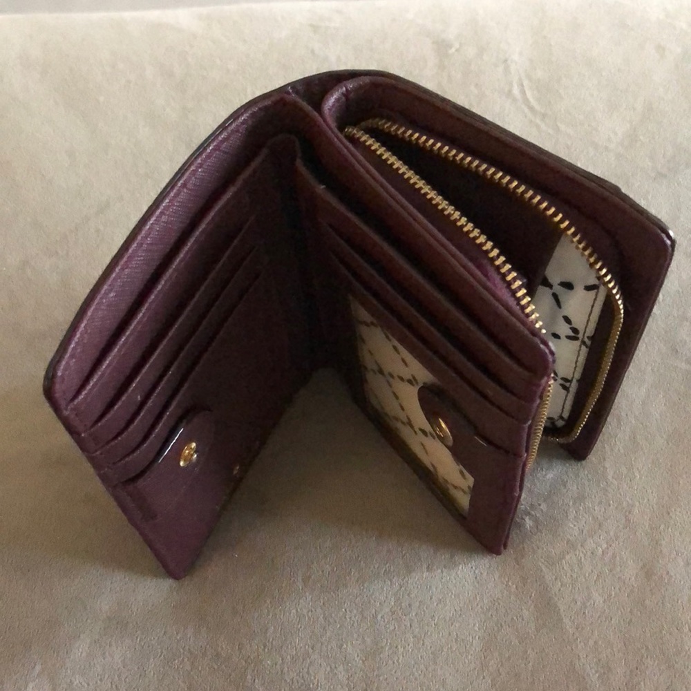 Kate Spade ♠️ Cara Newbury Lane mulled wine color - Picture 4 of 5